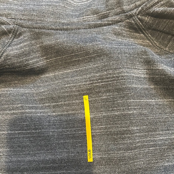 Lole black and grey Fitted Pullover style running fleece - Picture 7 of 16